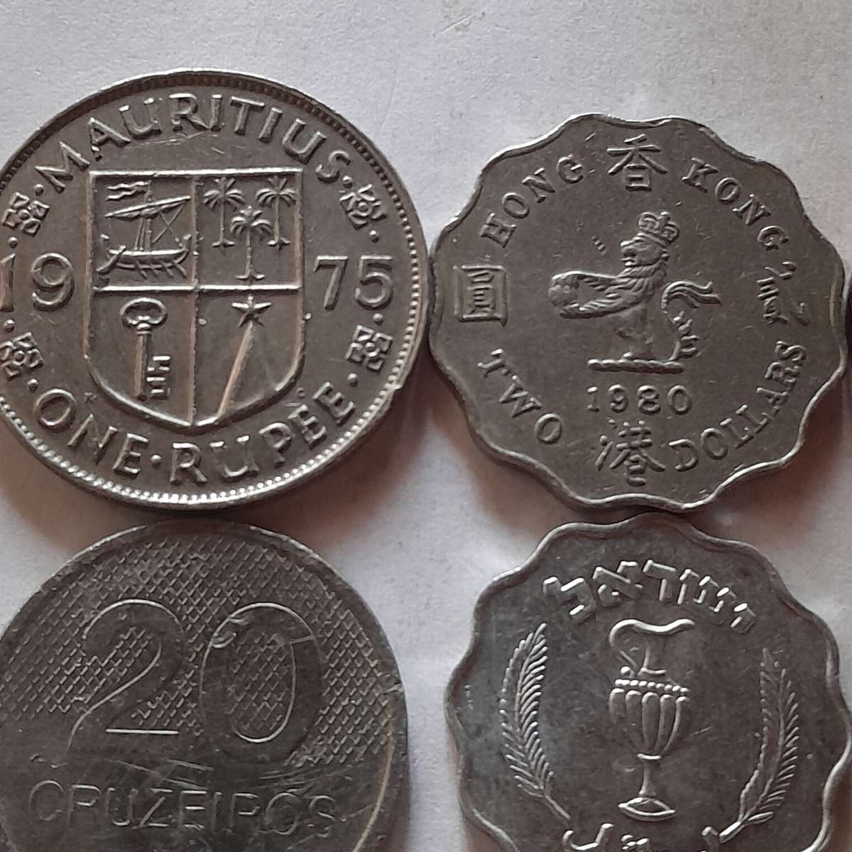 Assorted International Coins - 6 Coins