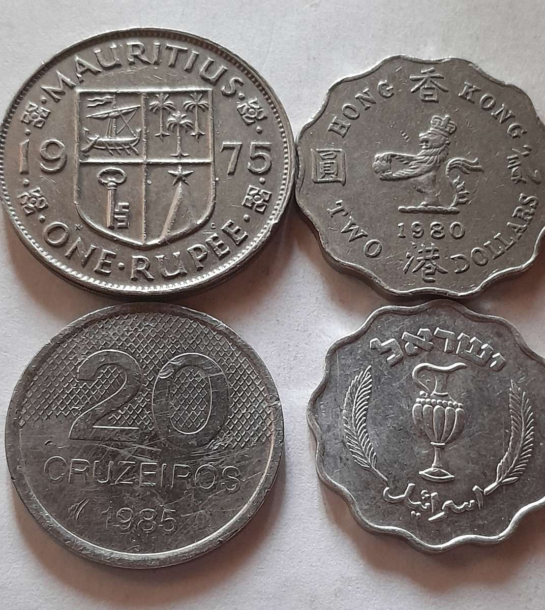 Assorted International Coins - 6 Coins