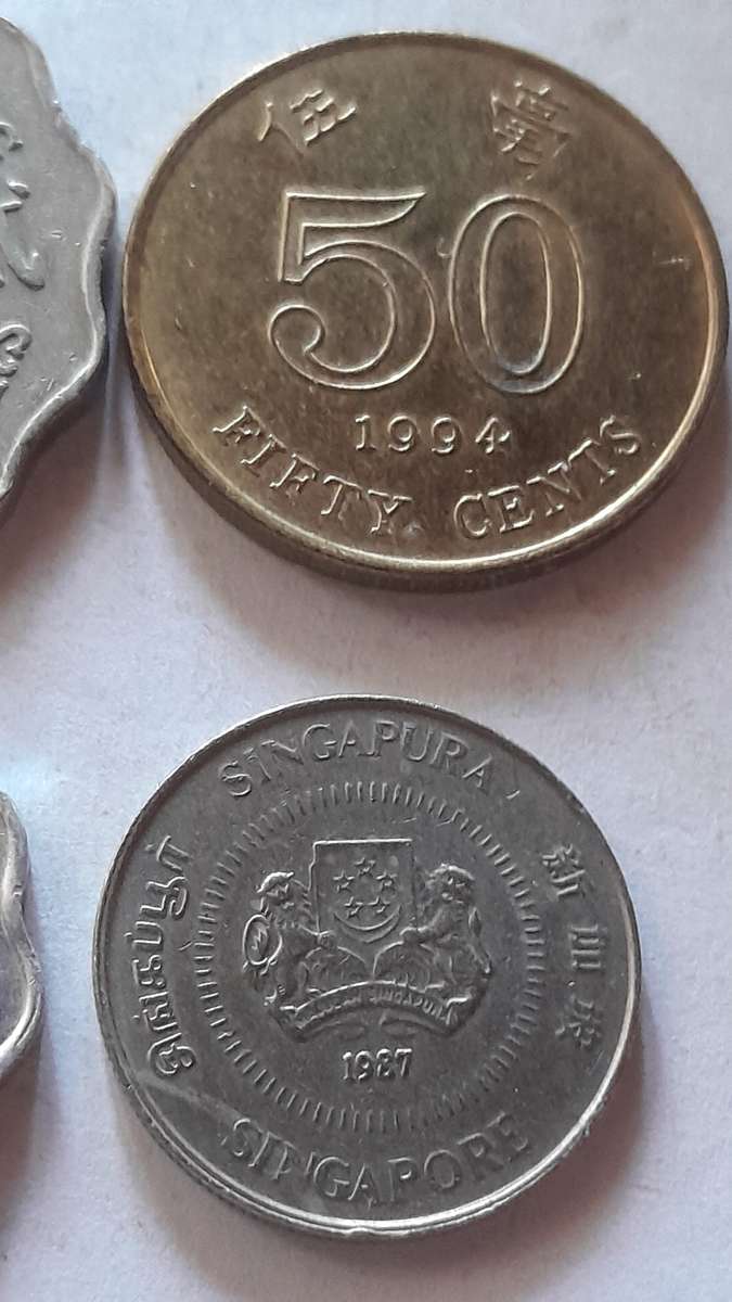 Assorted International Coins - 6 Coins