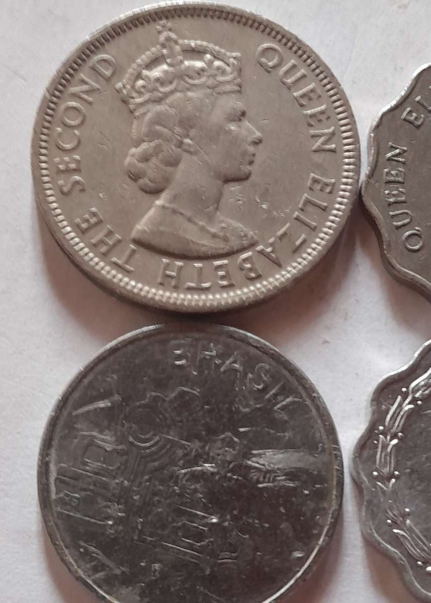 Assorted International Coins - 6 Coins