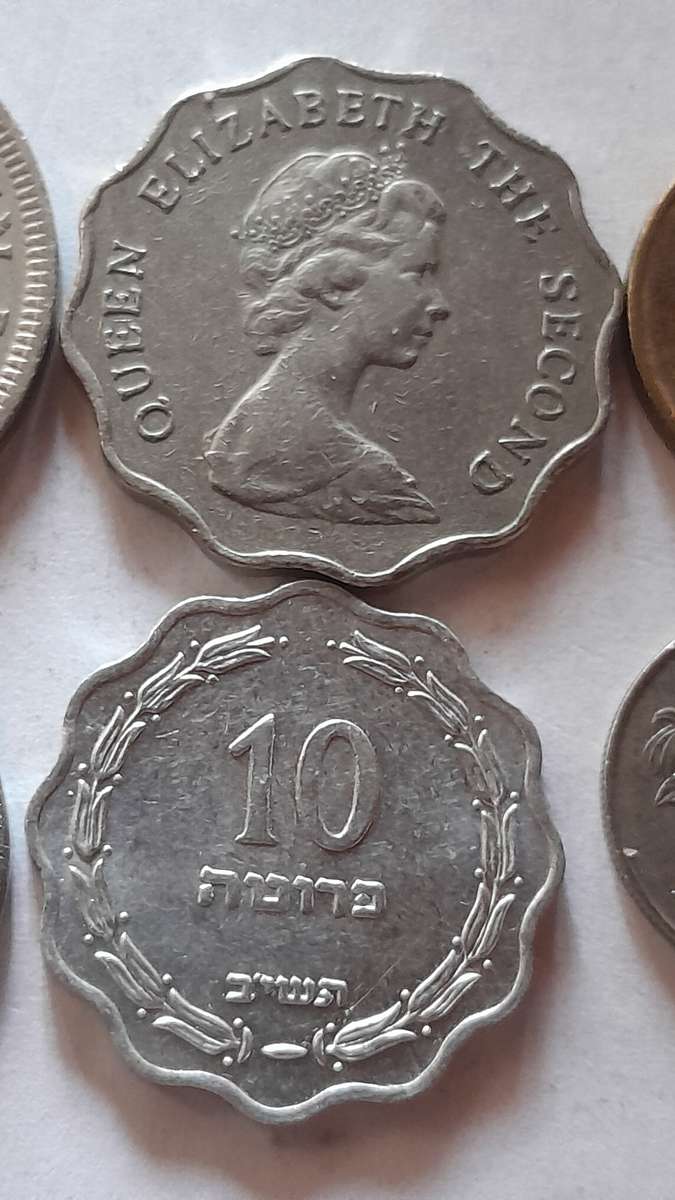 Assorted International Coins - 6 Coins