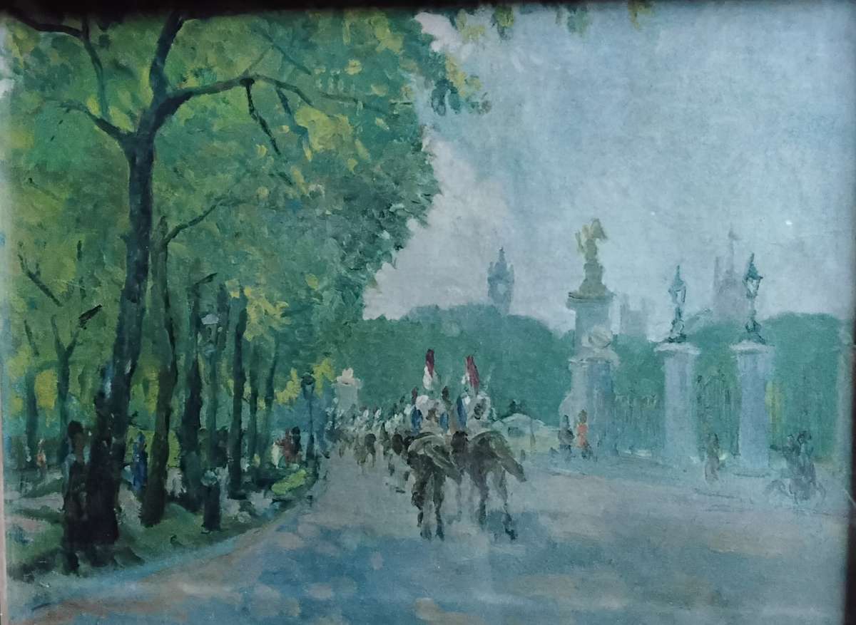 Set of Three Vintage Original Paintings