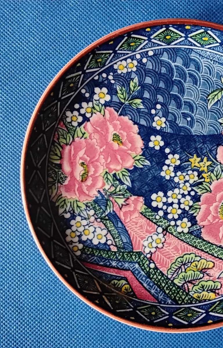 BWA Imperial Imari Plate- Small and Small Imari Style Bowl