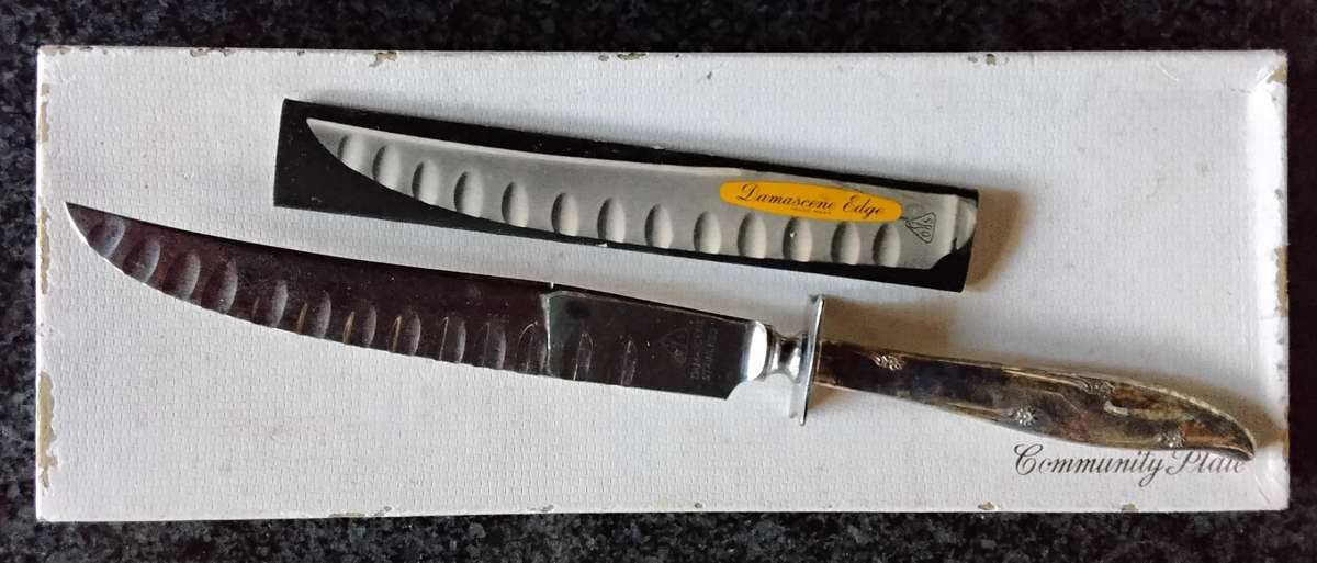 Community plate Cutlery Set Including 3 Piece Carving Set - 57 Pieces