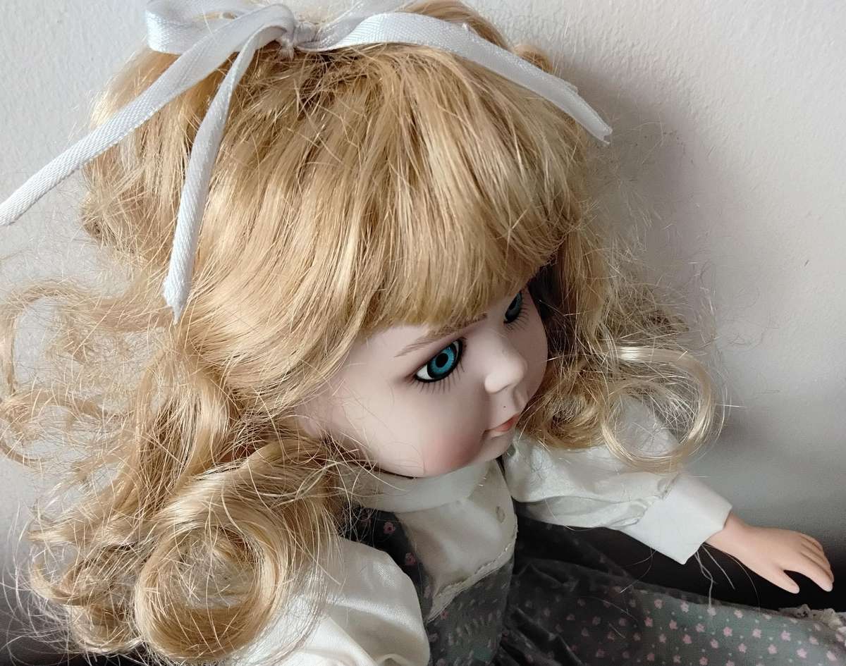 Vintage Porcelain Doll