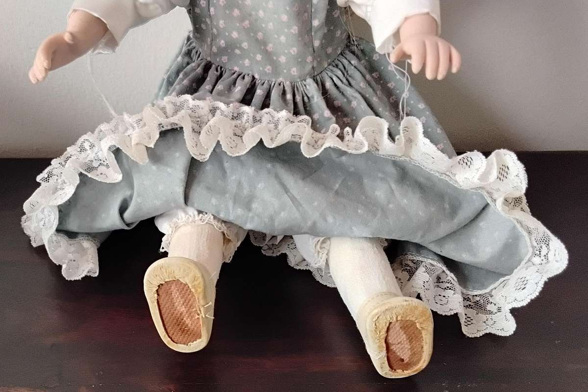 Vintage Porcelain Doll