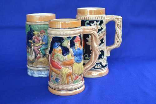 Vintage German Steins