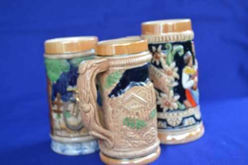 Vintage German Steins