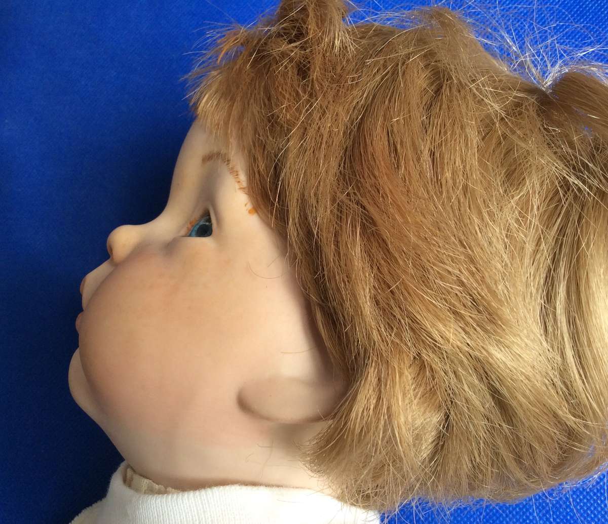 Vintage Porcelain Baby Doll - Little Boy