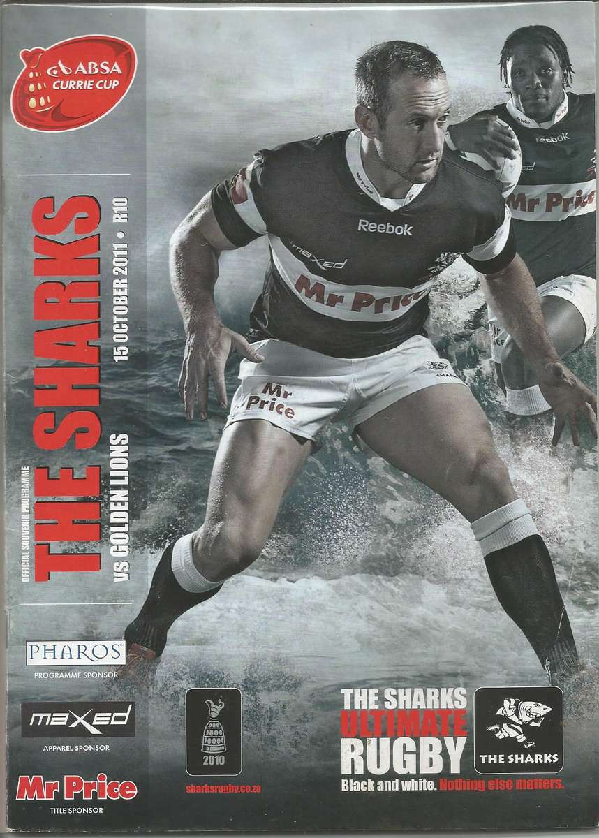 Collectable Sharks Rugby Programmes x 6 Mint condition