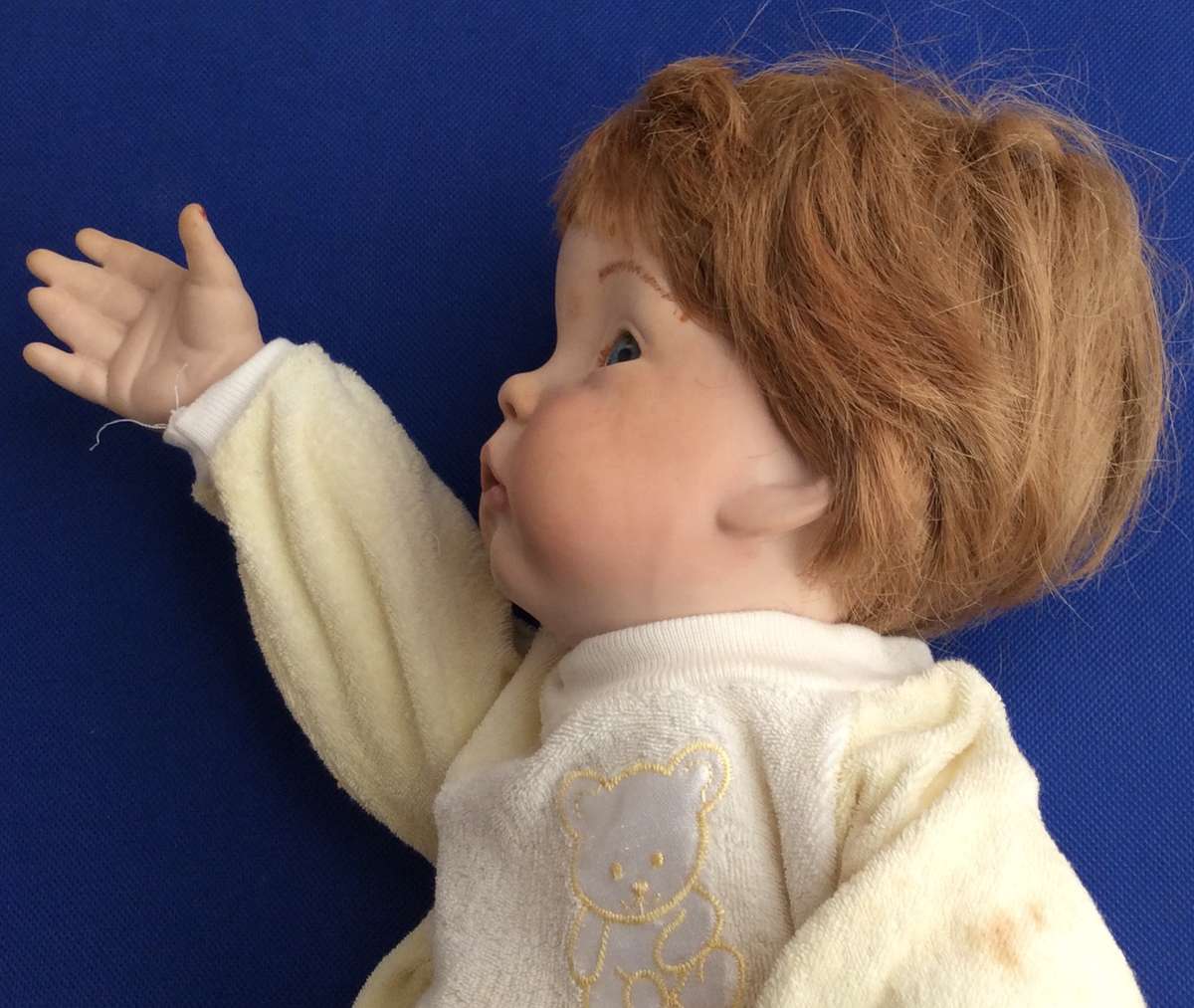 Vintage Porcelain Baby Doll - Little Boy