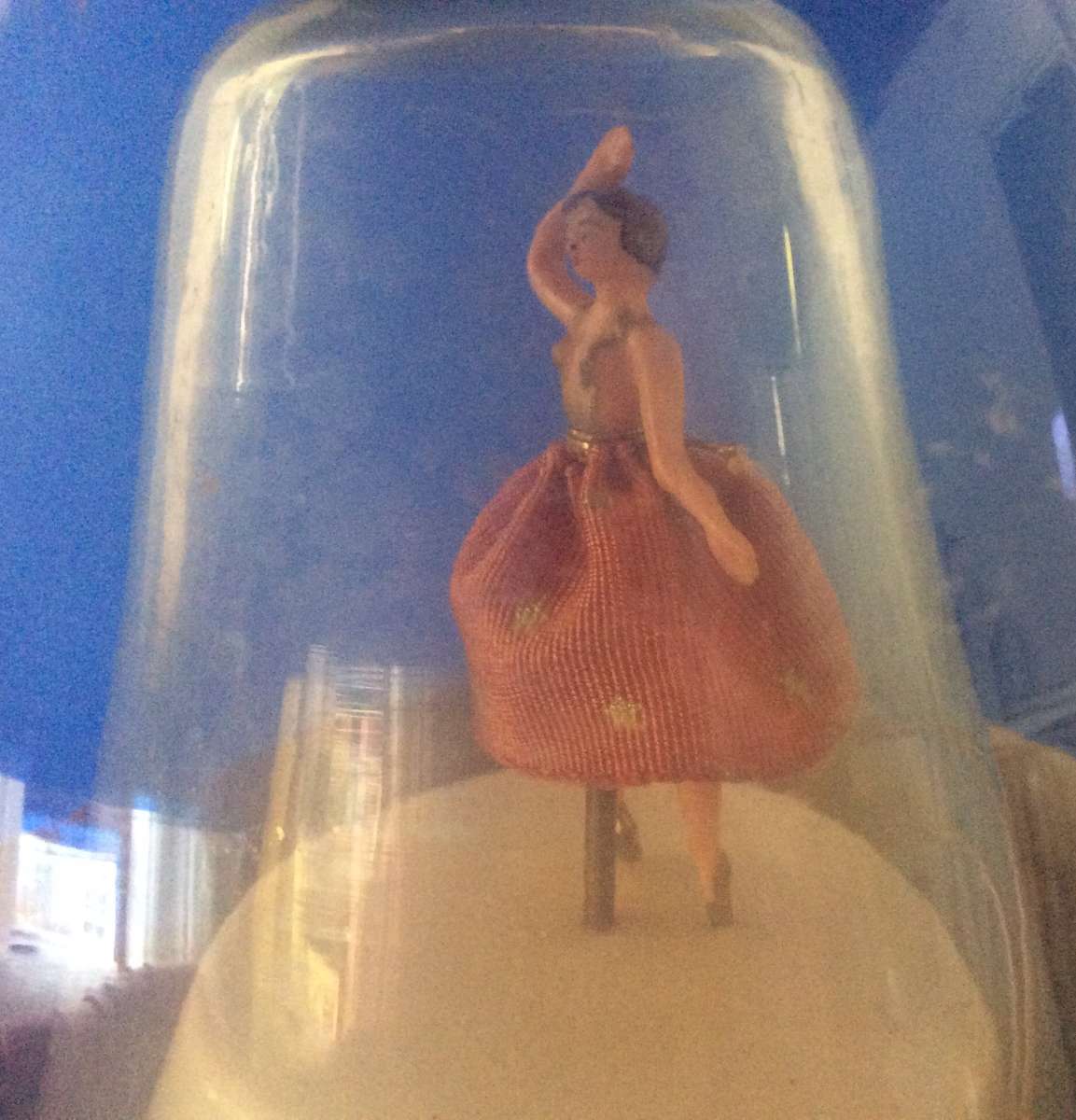 vintage Collector Bols Liqueur Dancing Ballerina / Music Box Bottle / Decanter