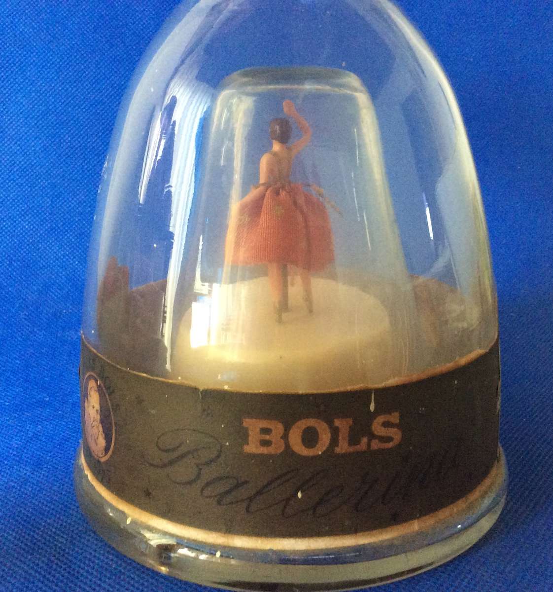 vintage Collector Bols Liqueur Dancing Ballerina / Music Box Bottle / Decanter