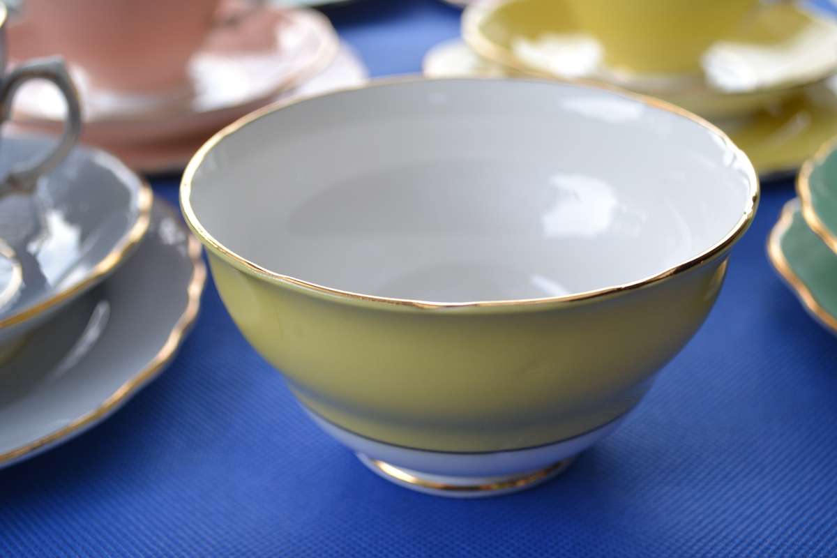 Vintage Colclough  Harlequin  Ballet Part Tea Set - 17 Pieces