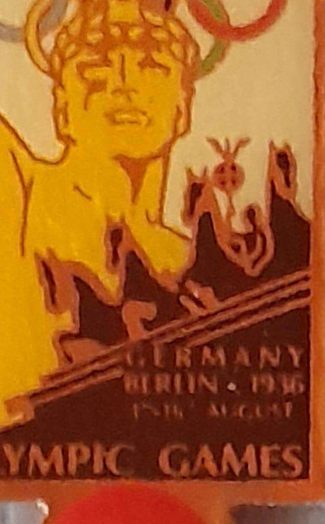 Coca-Cola Olympic Games Commemorative Lapel  Pins - Framed