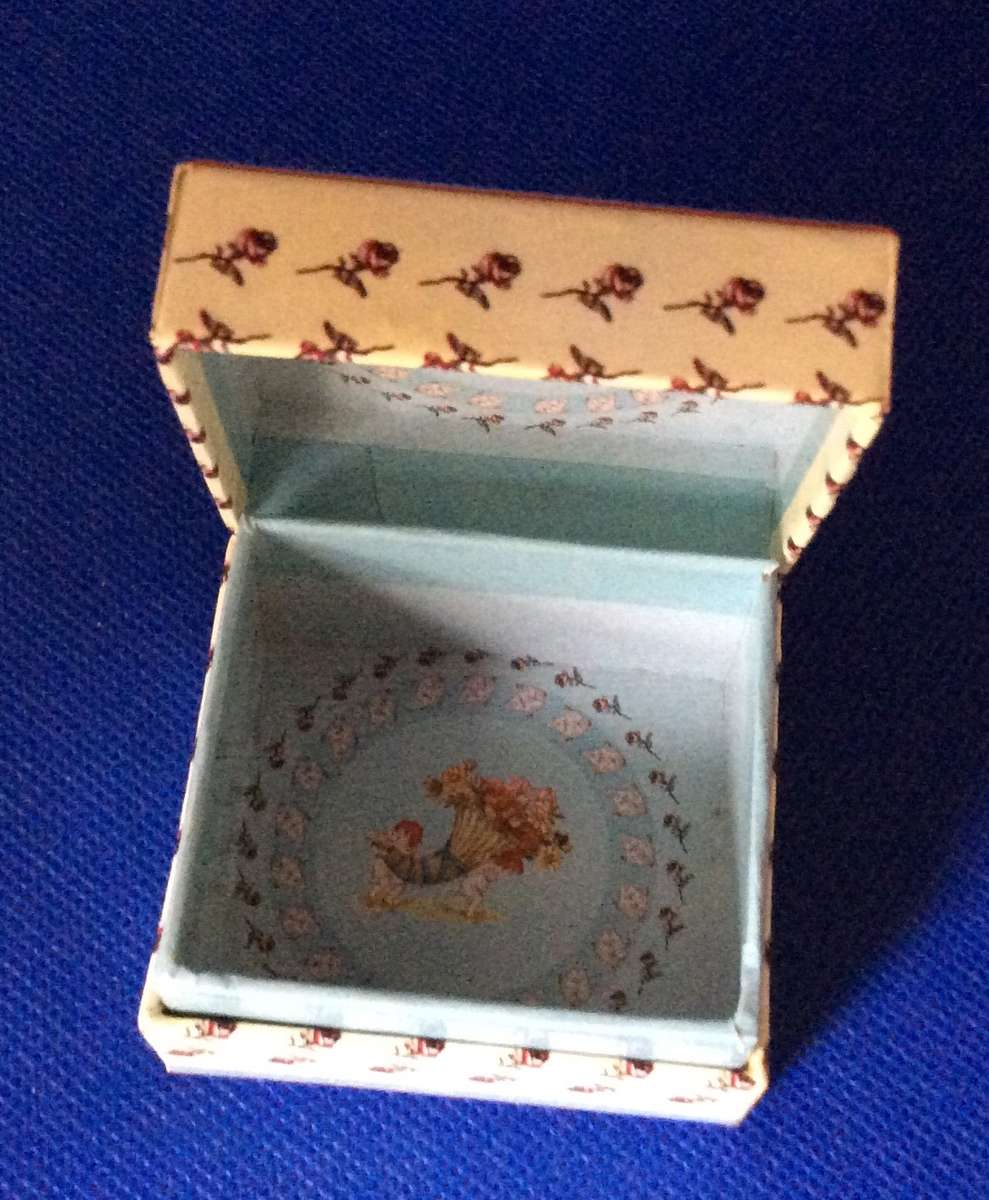 Vintage Kate Greenaway's Nursery Rhyme Baby Keepsake Capsule