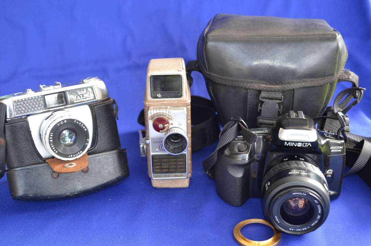 Set of Three Vintage Cameras