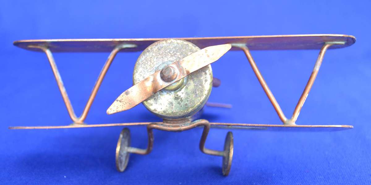 Royal Sable Copper Zimbabwe - Tranch Art  Style Biplane