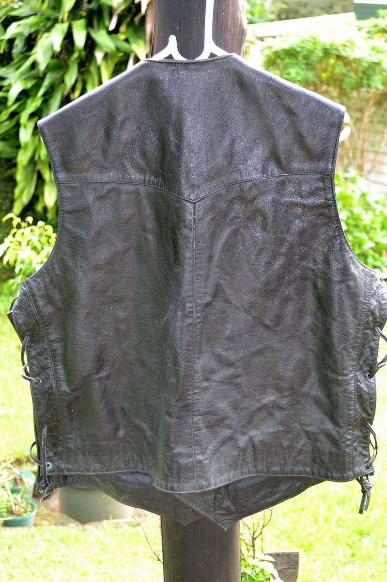 Genuine Vintage Pierce Arrow Leather Vest