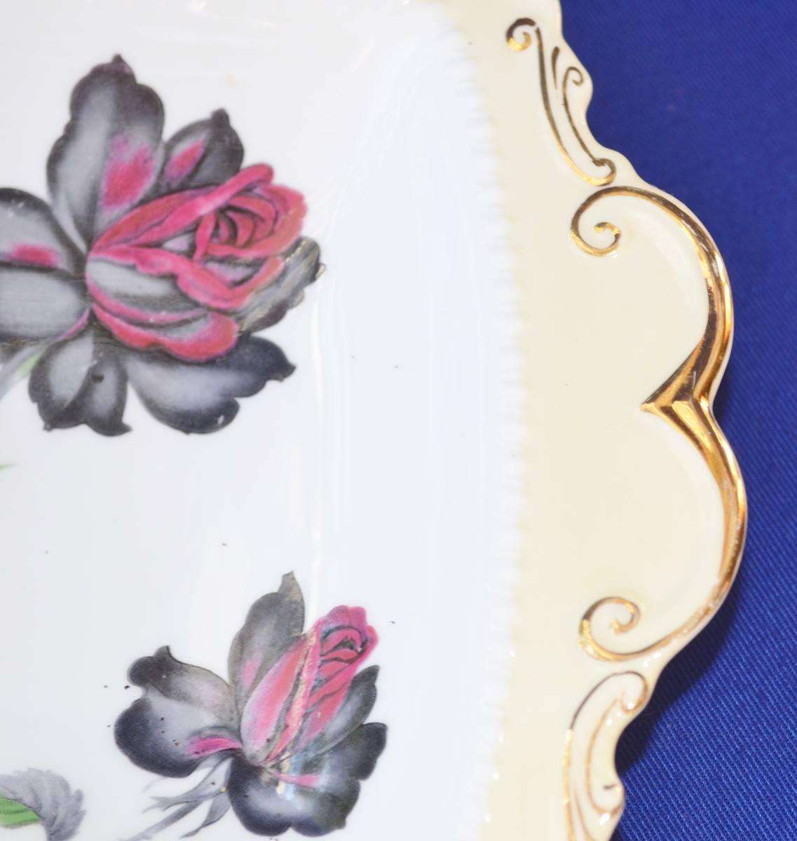 Royal Albert Masquerade Rectangular bowl / Trinket Dish  Vintage