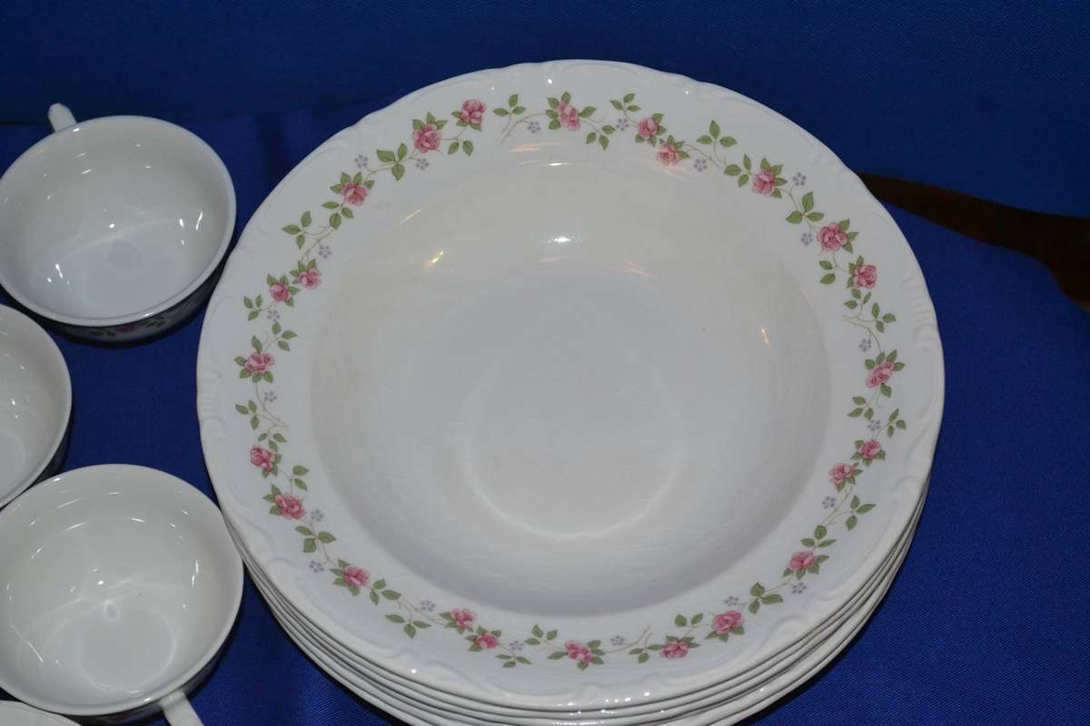 Pontessa Ironstone Spain - Part Dinner Service  49 Pieces 1970s