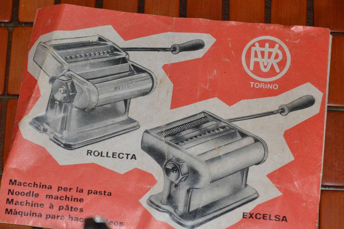 Vintage Torino Rollecta Noodle / Pasta Maker - Made in Italy