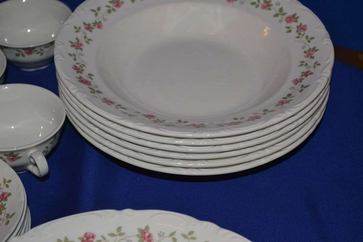 Pontessa Ironstone Spain - Part Dinner Service  49 Pieces 1970s
