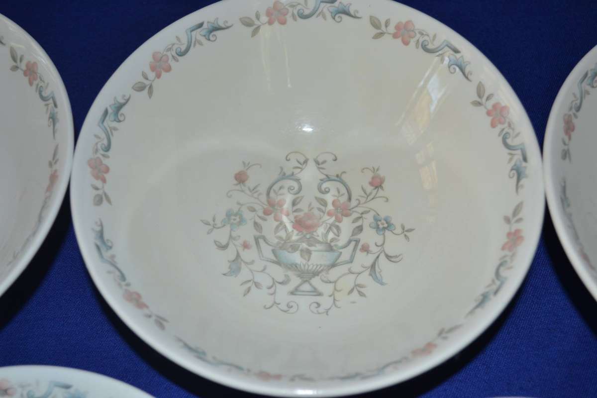 Vintage Ridgway Bone China Items 6 Pieces in the Pavan Pattern