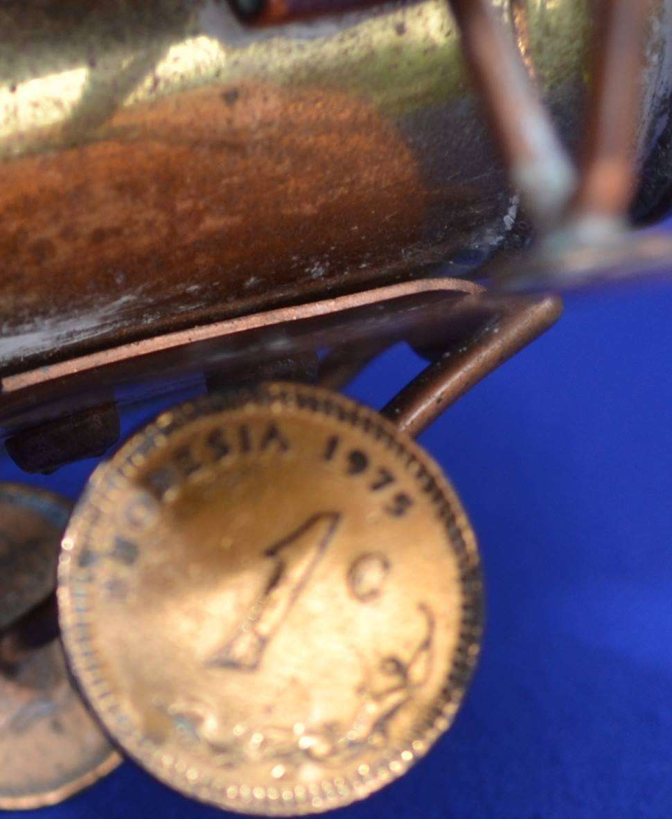 Royal Sable Copper Zimbabwe - Tranch Art  Style Biplane