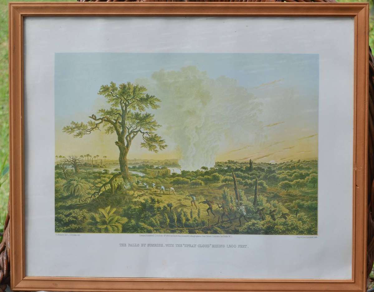 Thomas Baines "The Falls By Sunrise"