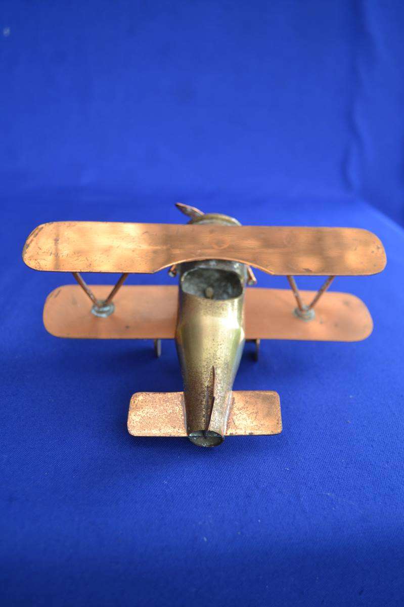Royal Sable Copper Zimbabwe - Tranch Art  Style Biplane