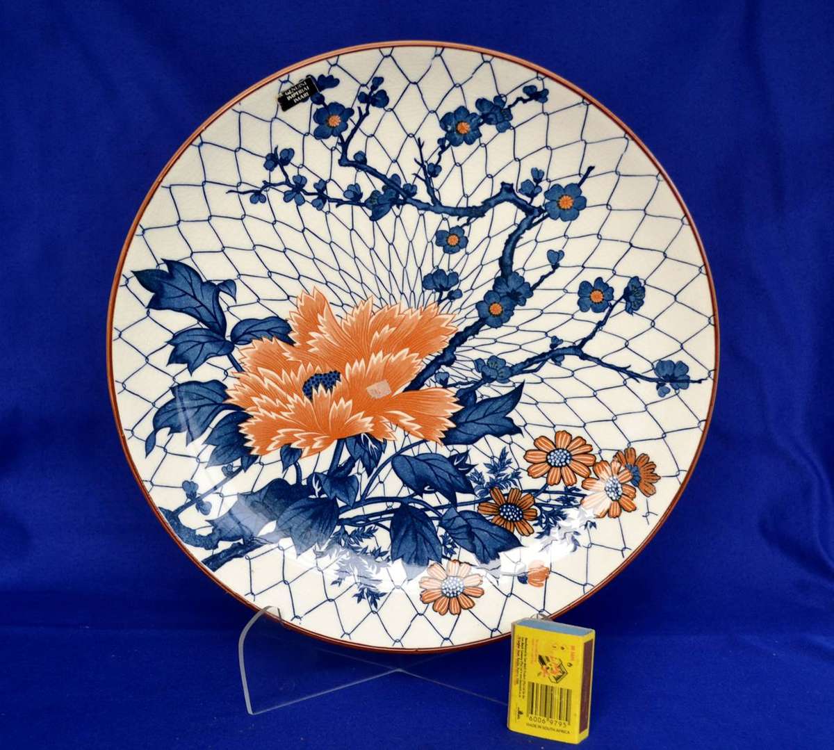 Large Vintage Genuine Imperial Imari Plate