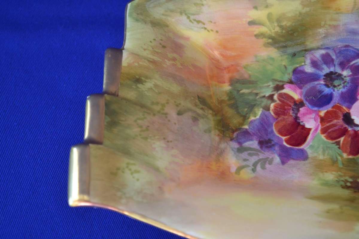 Royal Winton Grimwades Hand Painted Dish - Vintage c1930's