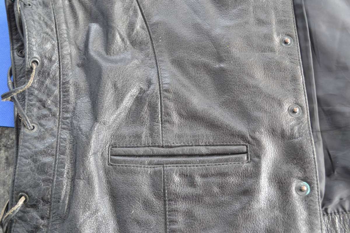 Genuine Vintage Pierce Arrow Leather Vest