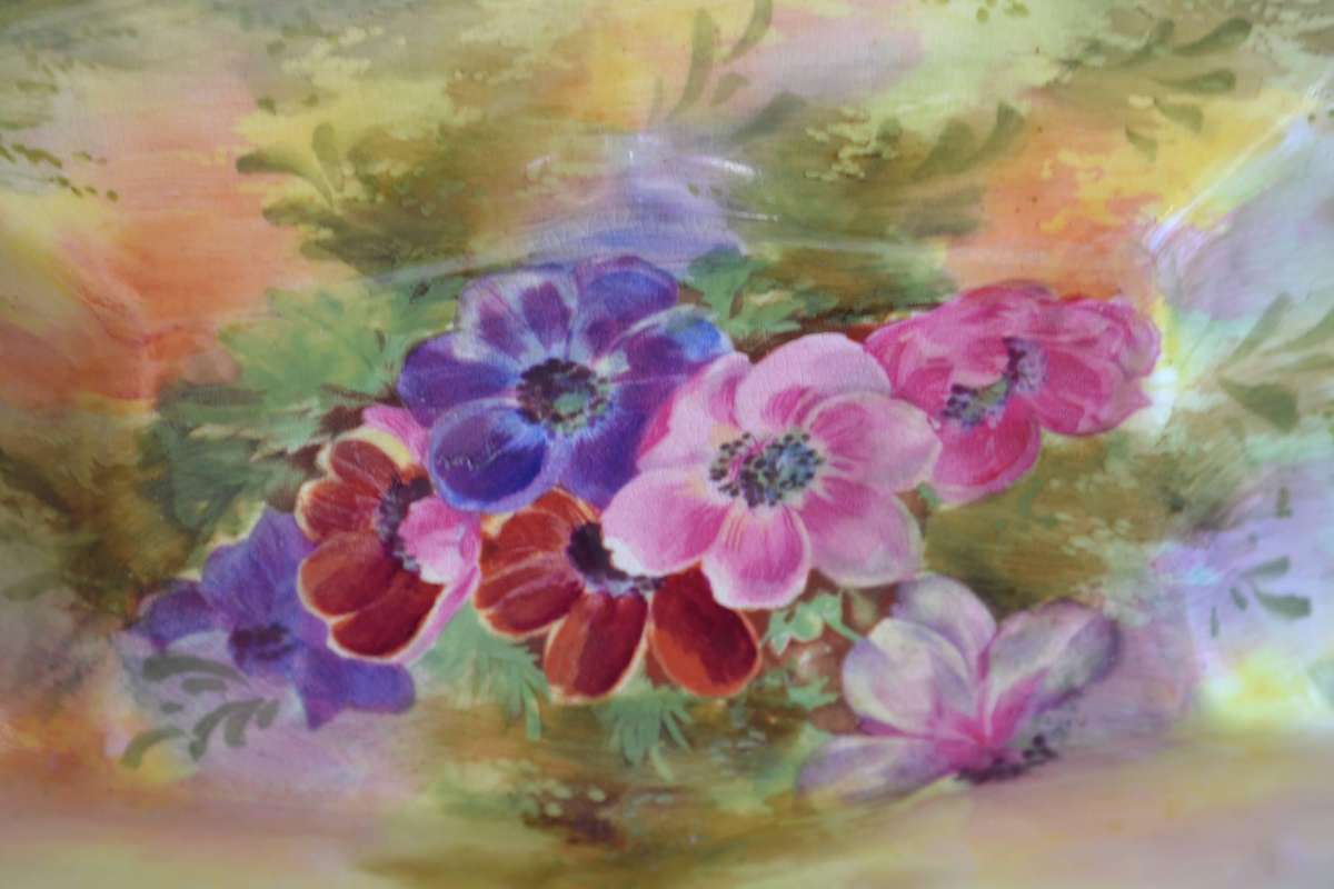 Royal Winton Grimwades Hand Painted Dish - Vintage c1930's