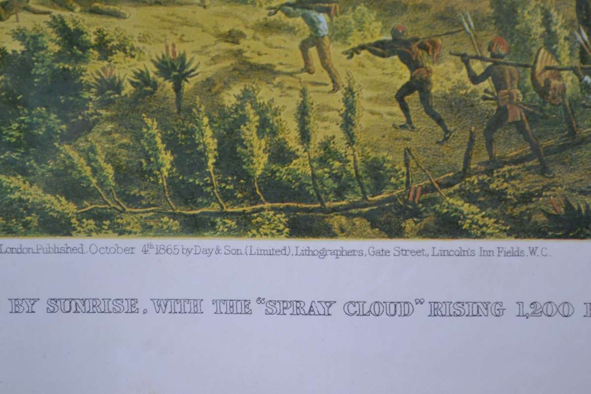 Thomas Baines "The Falls By Sunrise"