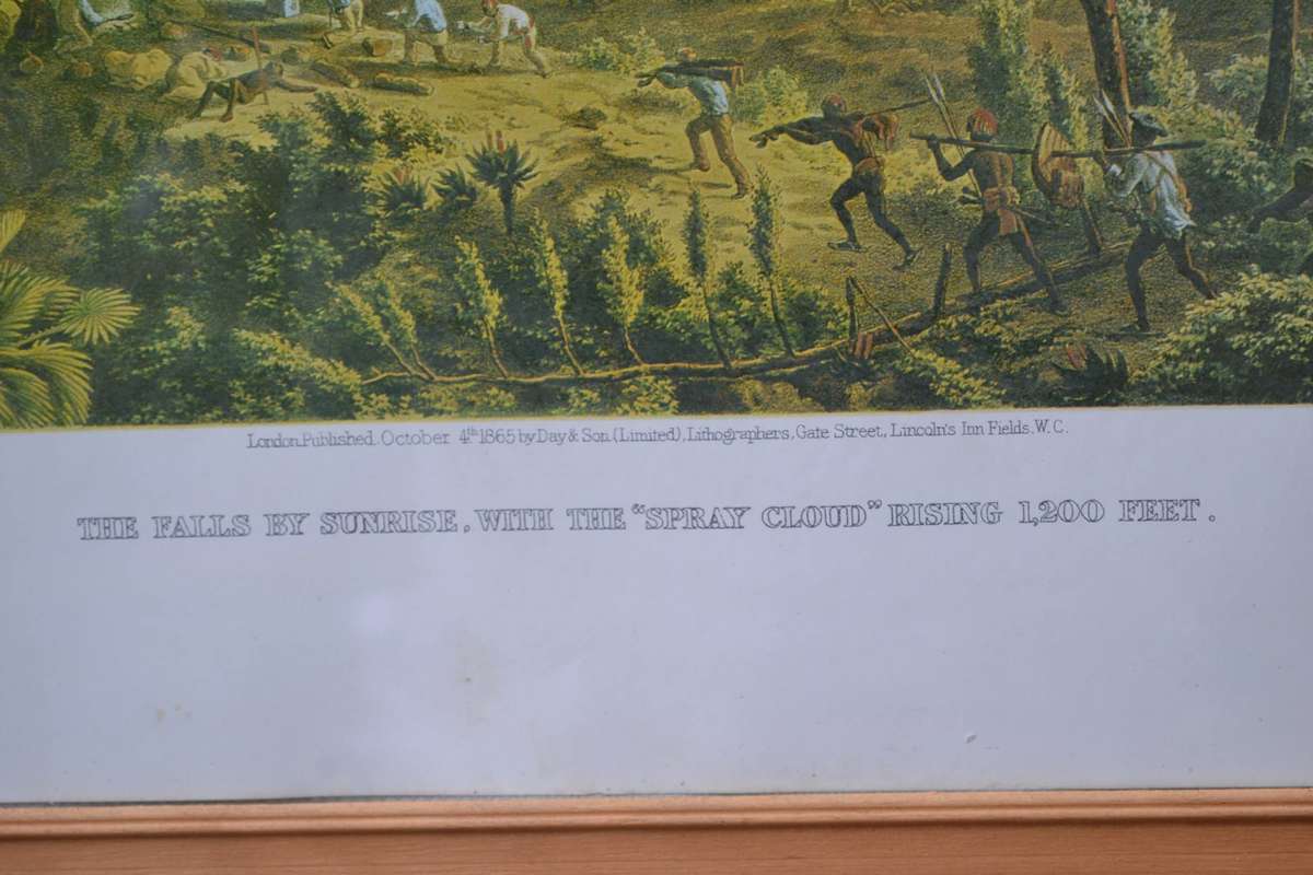 Thomas Baines "The Falls By Sunrise"