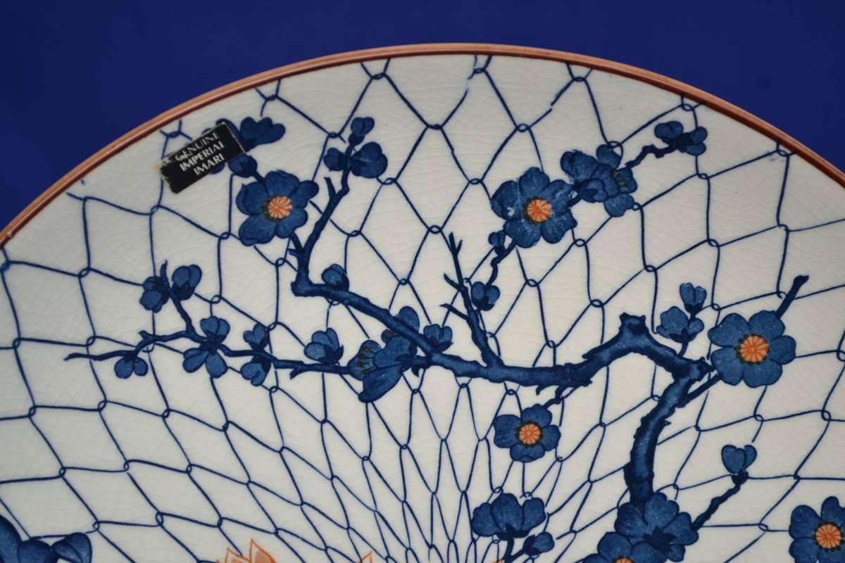 Large Vintage Genuine Imperial Imari Plate