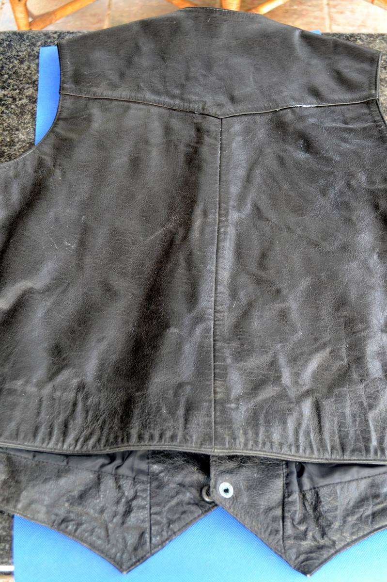 Genuine Vintage Pierce Arrow Leather Vest