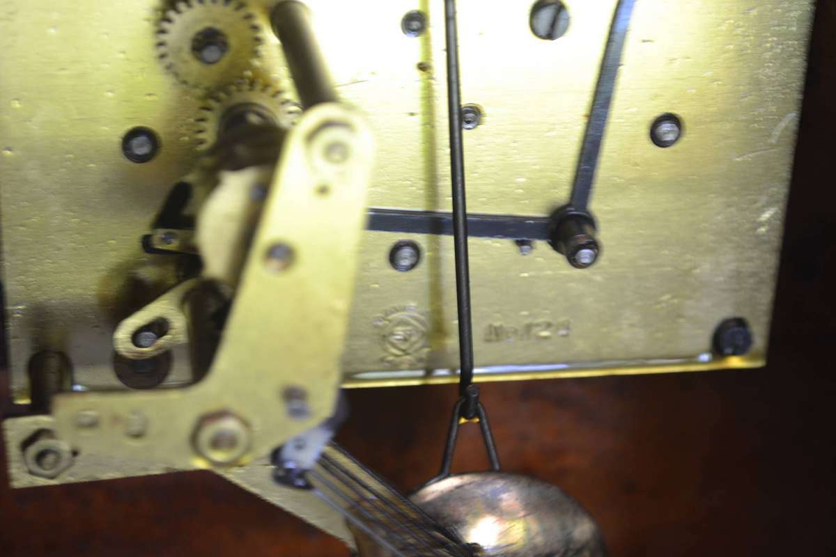 Seth Thomas Vintage Wooden Mantle Clock