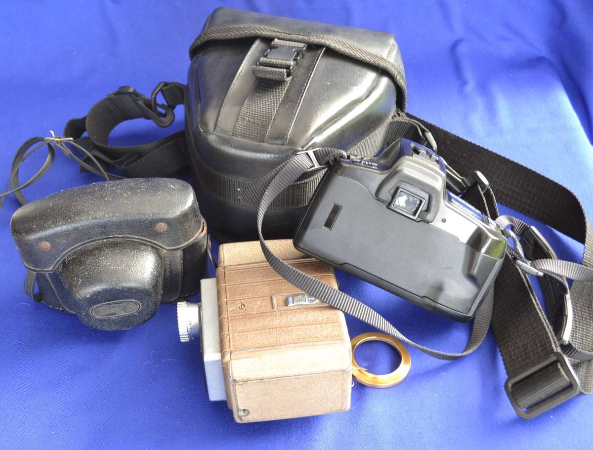 Set of Three Vintage Cameras
