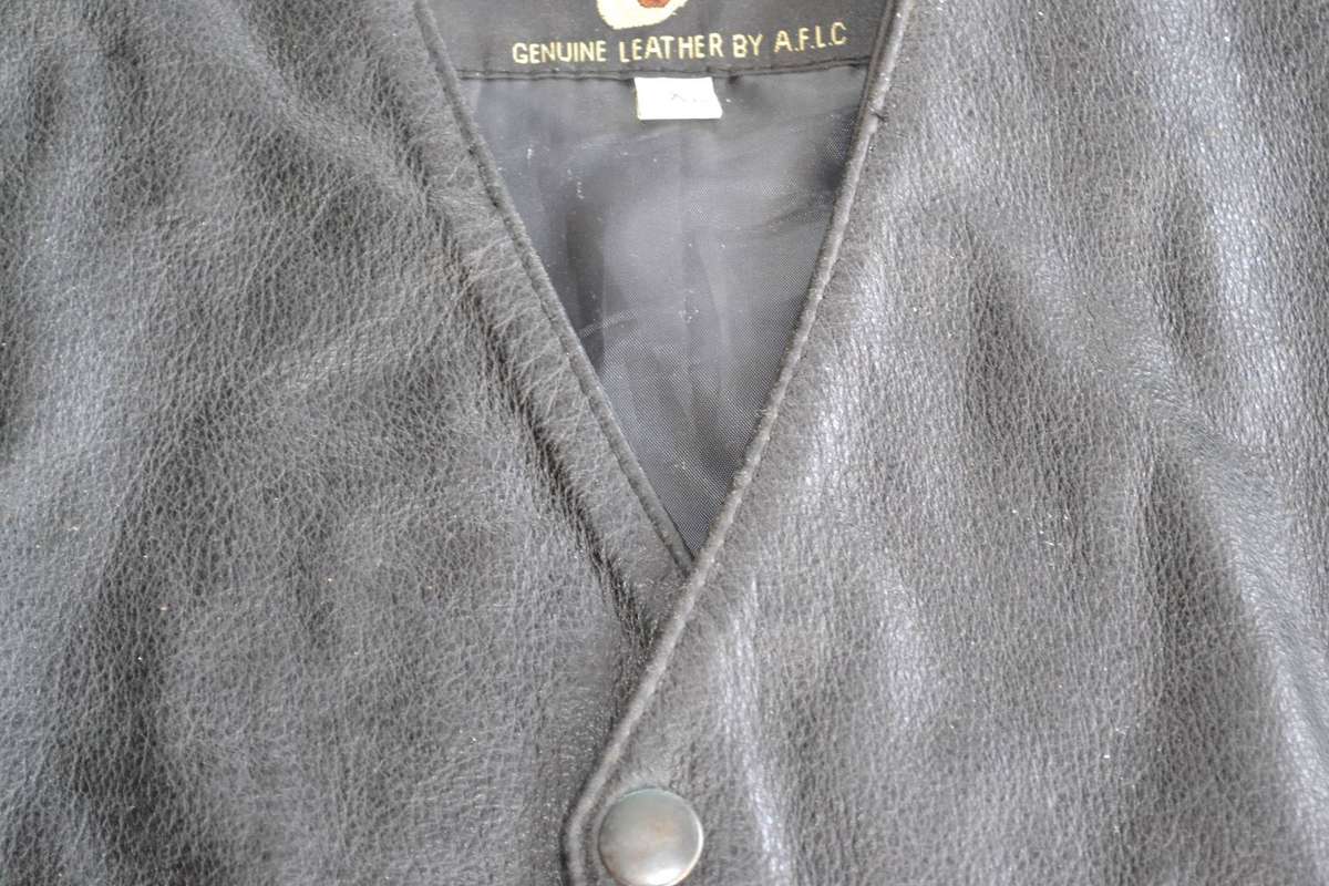 Genuine Vintage Pierce Arrow Leather Vest