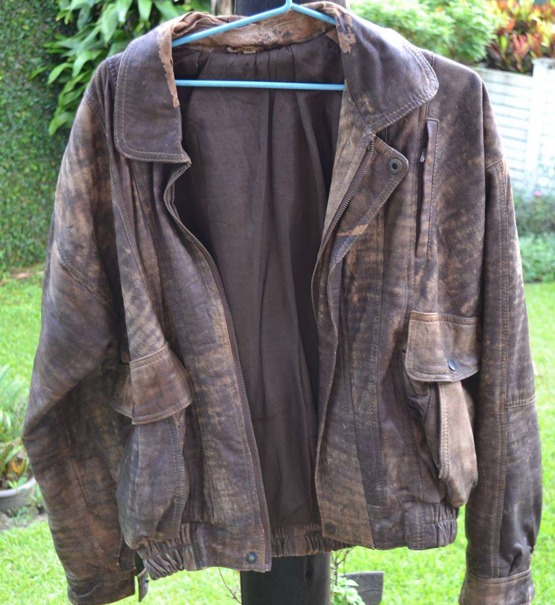 Genuine Vintage Leather Flying Jacket