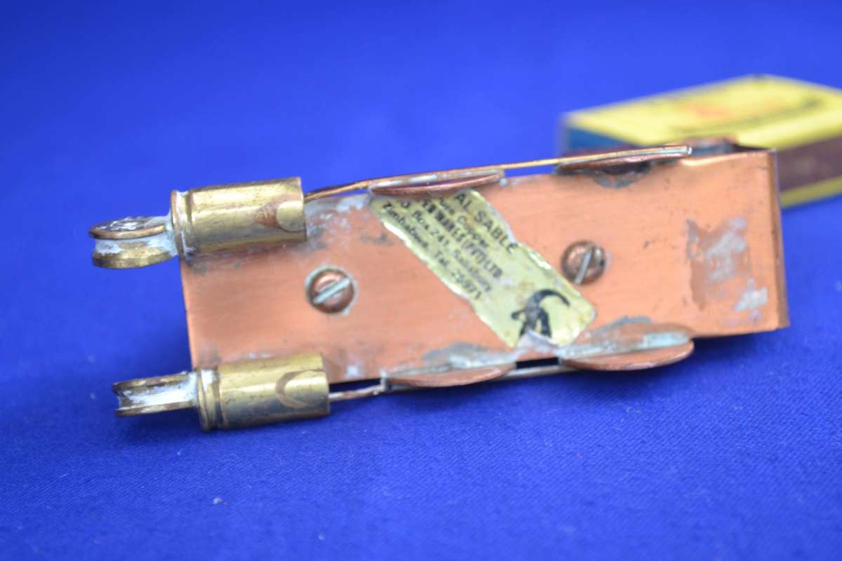 Royal Sable Copper Zimbabwe - Tranch Art Style Steam Locomotive