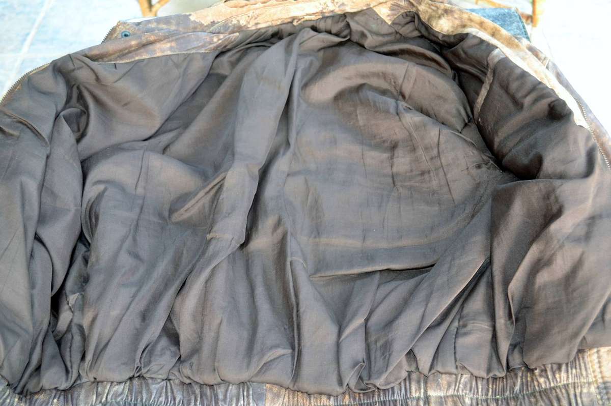 Genuine Vintage Leather Flying Jacket