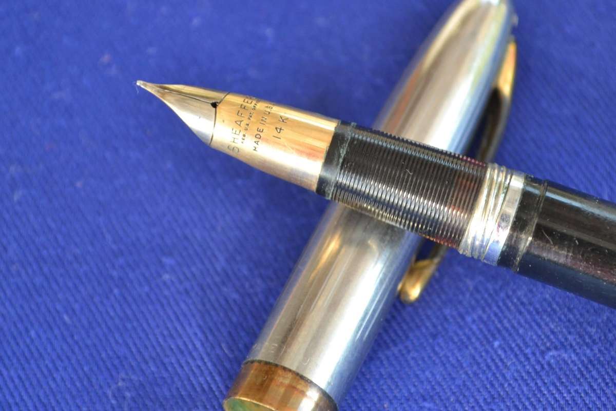 Shaeffer Sentinel Fountain Pen and Pencil Set in Original Box