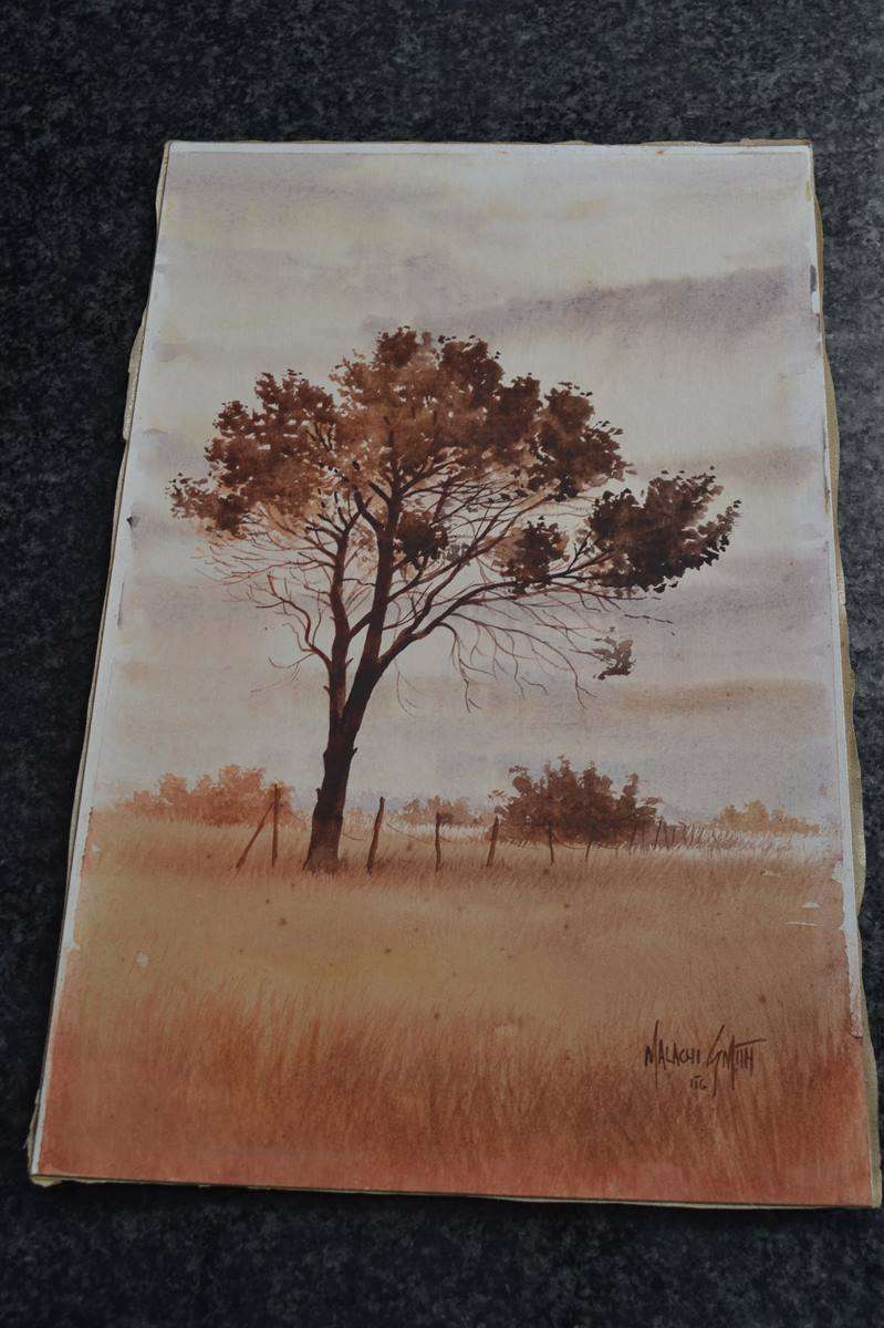 Malachi Smith Painting - Signed - Unframed