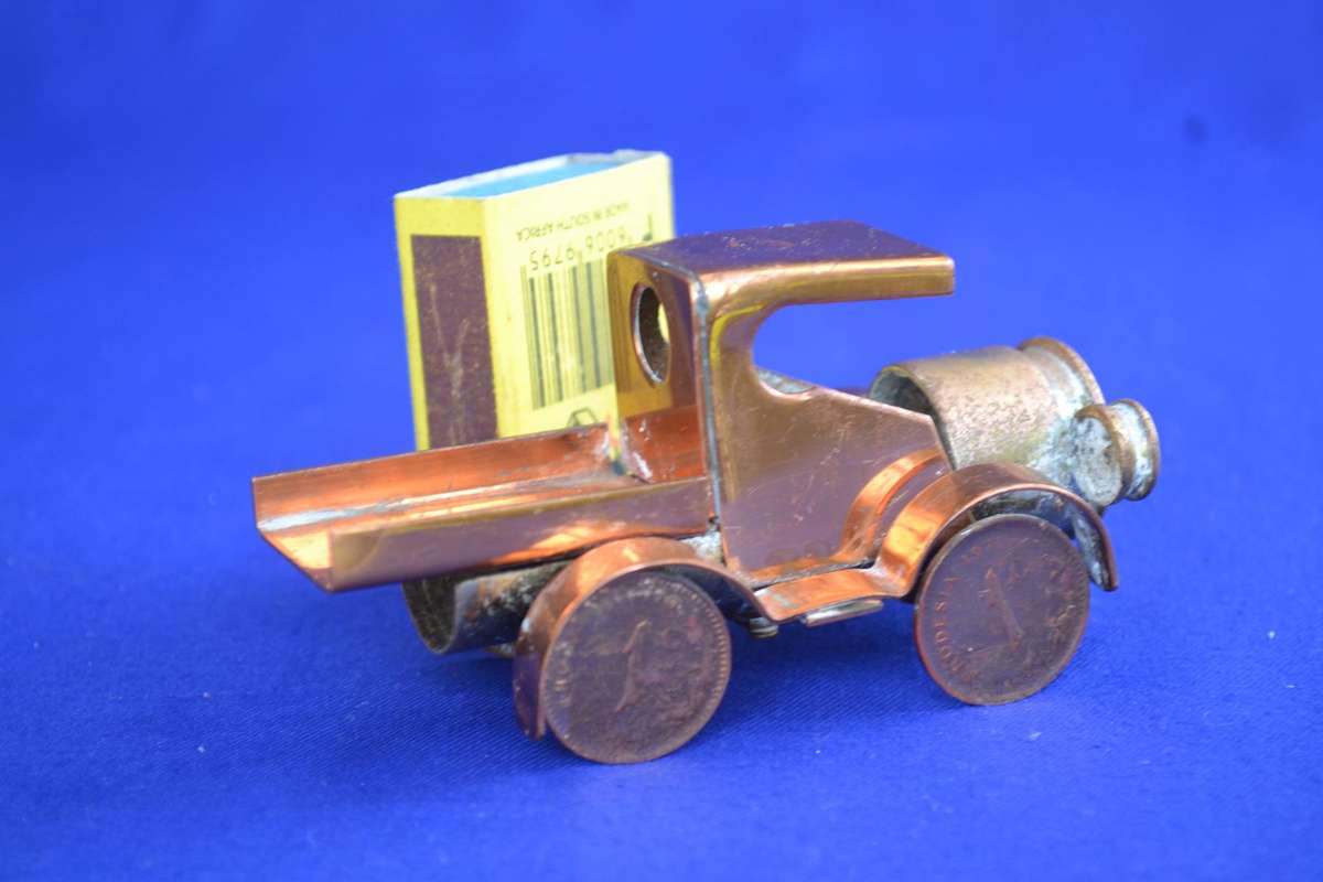 Royal Sable Copper Zimbabwe - Trench Art Style Pick-Up Truck