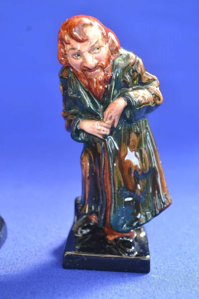 Royal Doulton Miniature Figurines - Oliver Twist and Fagan