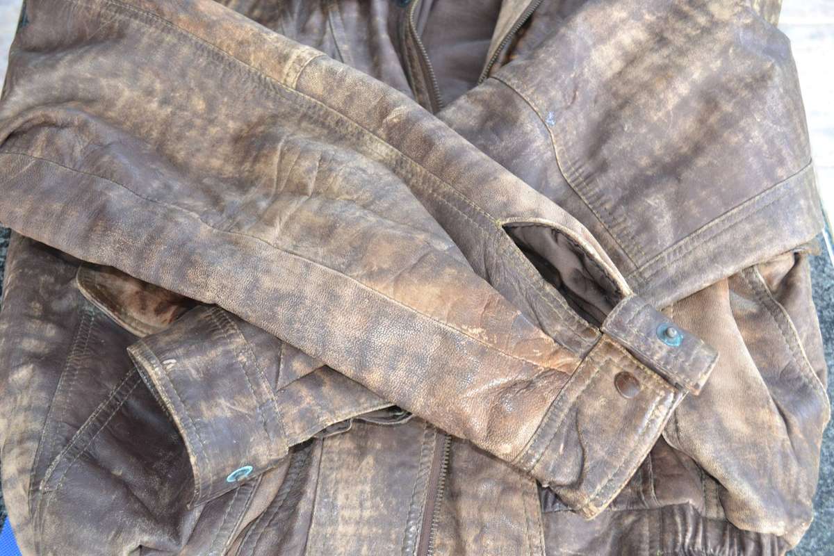 Genuine Vintage Leather Flying Jacket